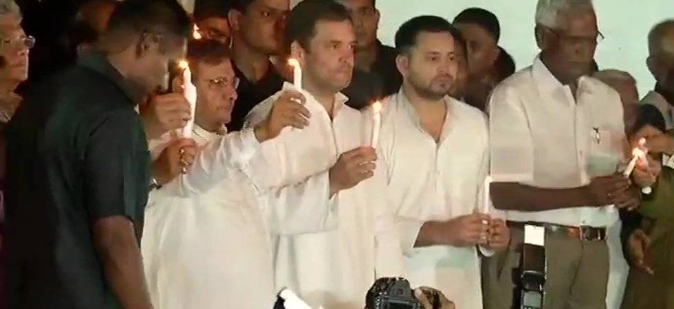 Rahul Tejashwi Kejriwal lead protest at Jantar Mantar delhi