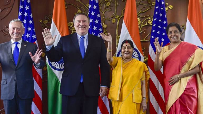 Indo and USA  Signs COMCASA