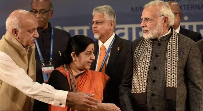 Smriti Spoken but Sushma Still Silent on Union Minister  Akbar Sex Scams