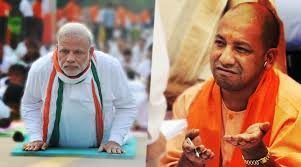 UP  BJP CM Yogi Supporters Put up Anti Modi banners  in Lucknow