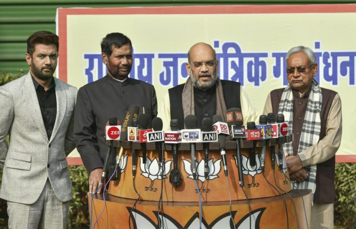 Paswan’s LJP  brought Cornered BJP to its knees  in Bihar
