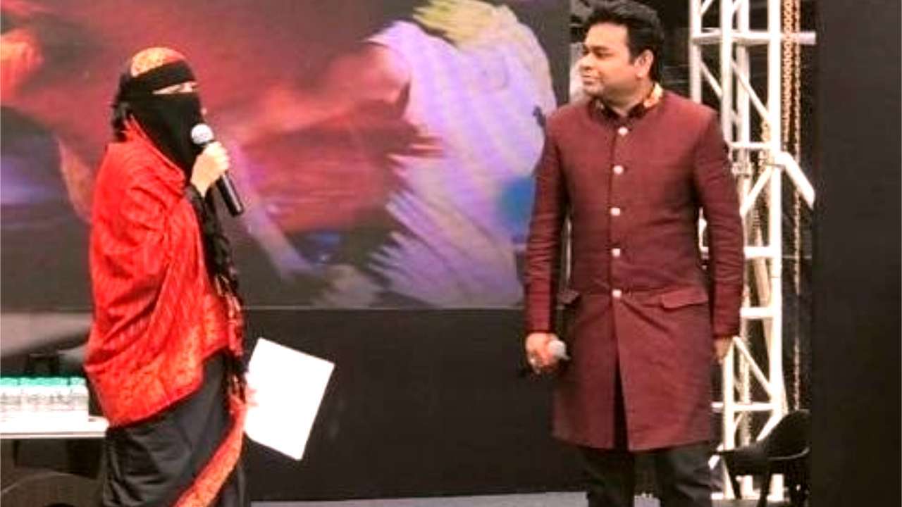 AR Rahman responded to his critics in a poetic way