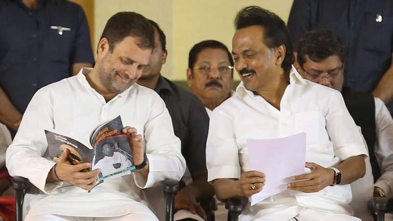 Rahul asked to take back resignation “yes lost but you have won hearts of people”  : M.K.Stalin
