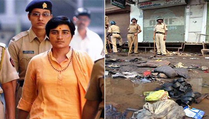 Malegaon blast accused BJP newly elected MP said the Court is full of dust