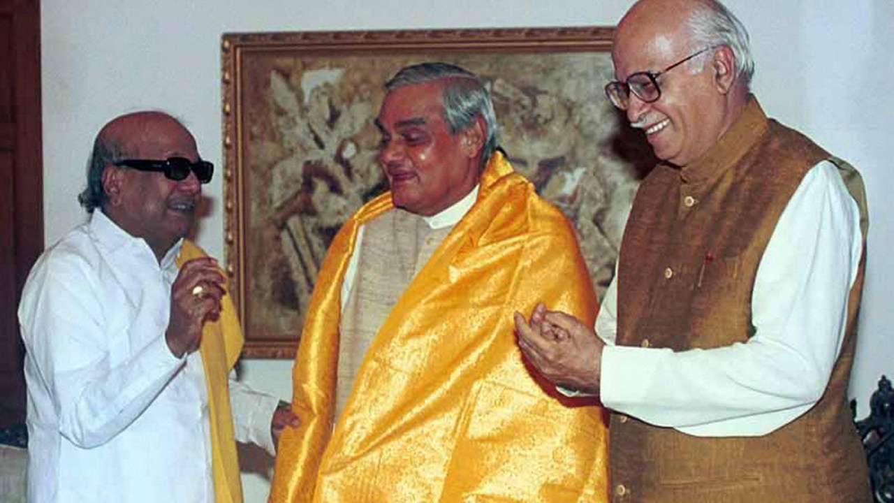 Gujarat FIR against Bhushan  kindles Karunanidhi’s  war of words with BJP in 2007