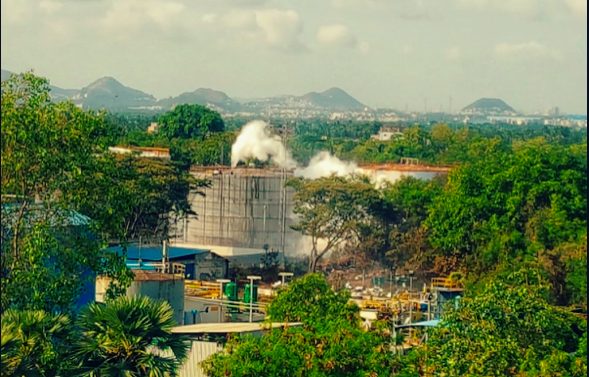 Visakhapatnam Gas leak disaster made  5000+  sick amid 11 deaths