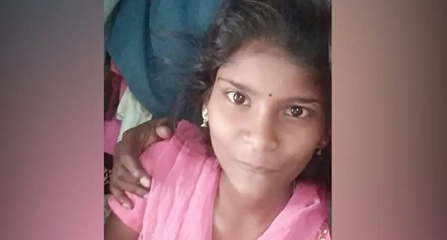 14 yr School girl  tied  set ablaze alive by ADMK party functionaries in Villupuram