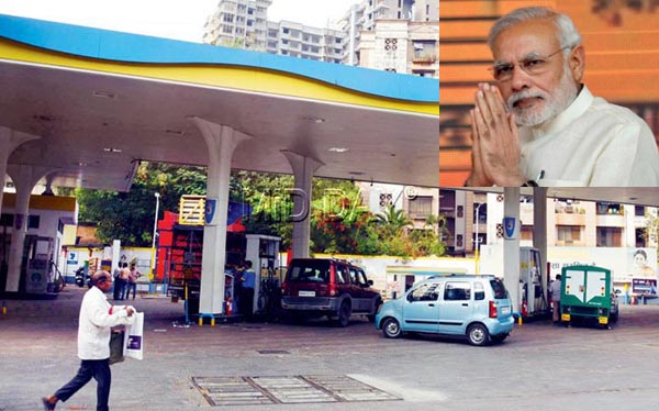 7 days Continuous hike move  Petrol by  3.9Rs / litre , Diesel  by 4 Rs/Litre