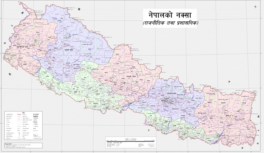 nepal map