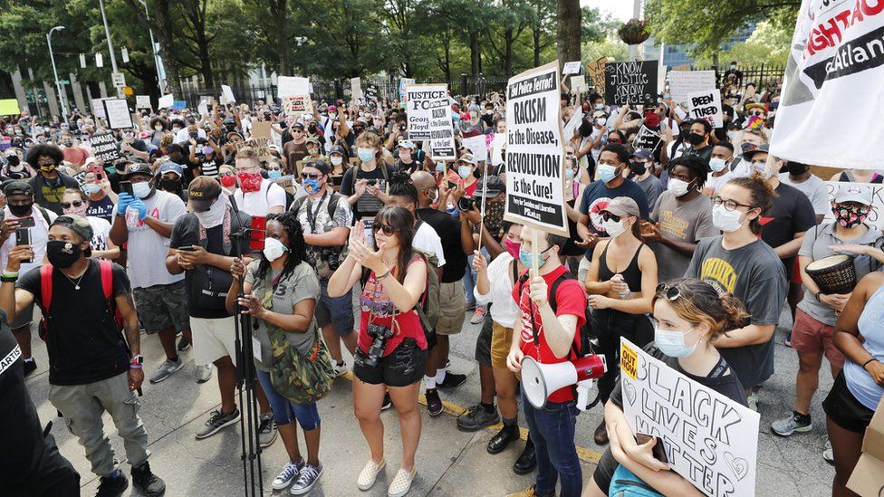 Another black American killed sparked  Protests Atlanta police chief resigns