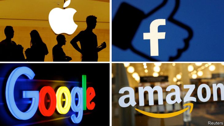 Big four Apple Amazon Google Facebook to testify before US Congress