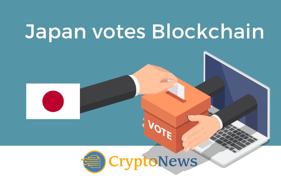 Japan Votes on blockchain