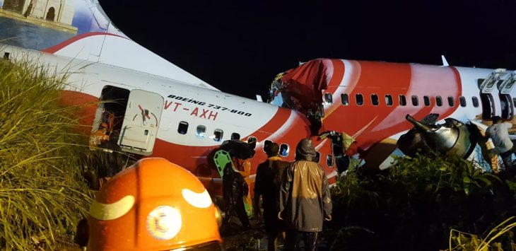 Air India plane breaks in two at Calicut inclusive of pilot  17 dead