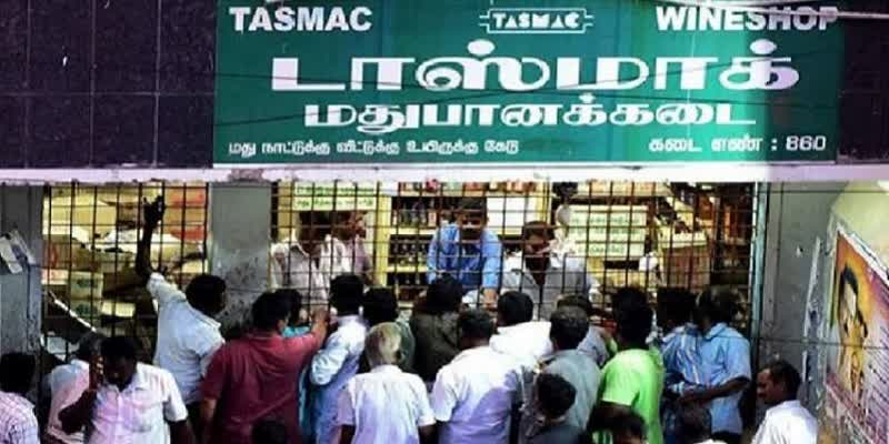 MGR founded  Tasmac to be opened in Chennai after a gap of 5 months