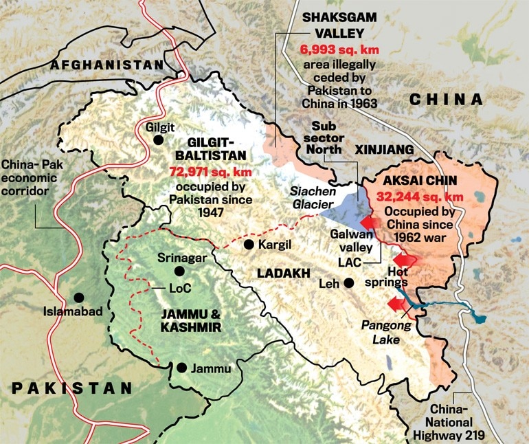Chinese troops were moving towards the Pangong Tso lake been blocked by Indian Army