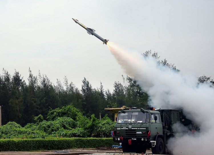 Surface-to-Air missile (QRSAM) system tested successfully in Odissa Coast  : DRDO