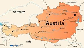 austria map