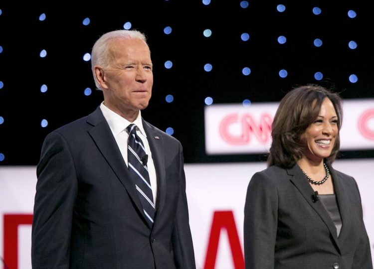Joe Biden  America’s 46th President ,  First women Vice President is  Kamala Harris