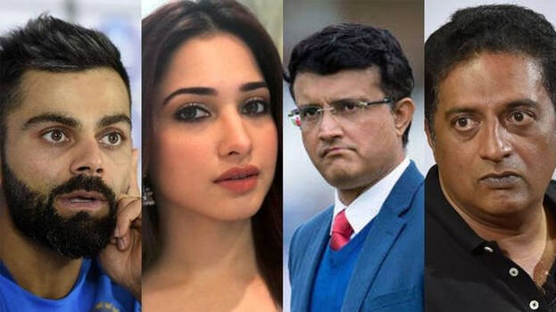 Cricketers Kohli , Ganguly  , Cine stars  rakash Raj, Tamannaah Bhatia, Rana Daggubati and Sudeep face notice for endorsement of online gambling games