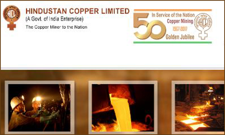 Job recruitment for Hindustan Copper Limited (HCL)