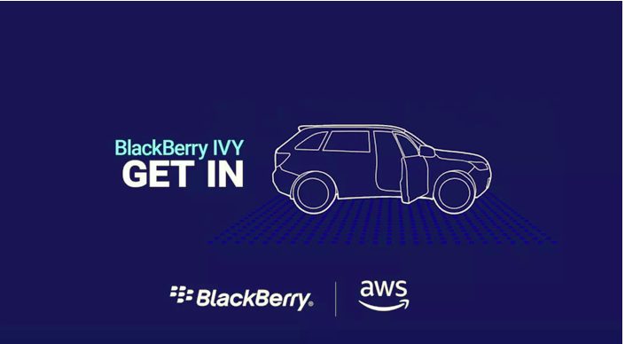 Blackberry and Amazon web service signs for vehicle data platform