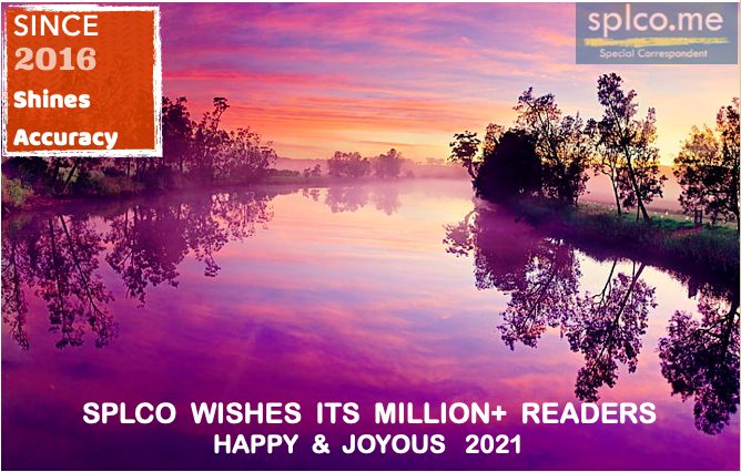 Splco wishes its readers Happy 2021 ahead