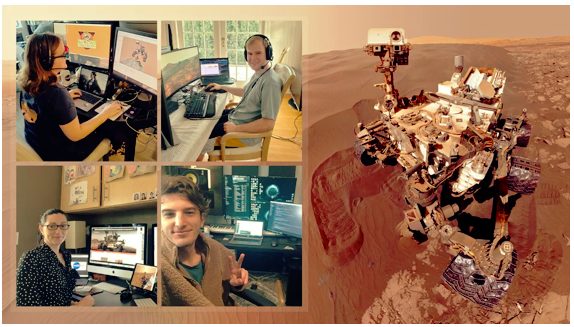 Mars Rover sends  martian wind audio readings to home : NASA