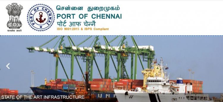 Job recruitment for Chennai Port Trust (CPT)-2021