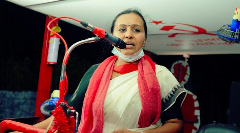 Kerala  journalist Veena George replaced ex-Health Minister teacher  KK Shailaja.