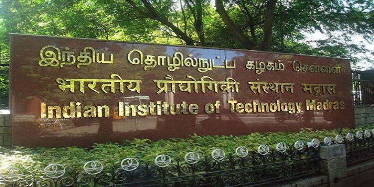 Job recruitment for Indian Institute of Technology Madras – 2021
