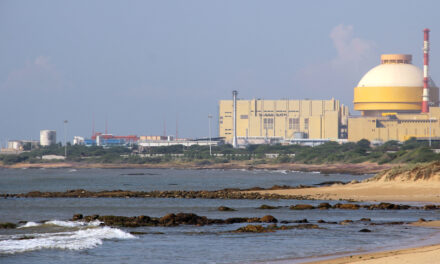 Atomic 6th 1000 MW Power Plant Construction begun at Kudankulam , Tamilnadu