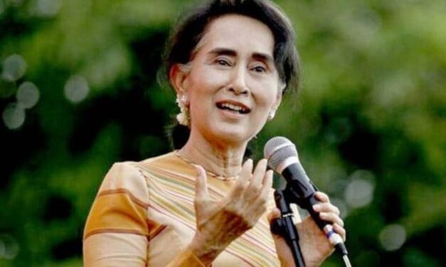 Myanmar military ruled court sentenced 4 years prison    for Ex president Aung San Suu Kyi