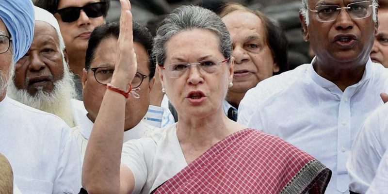 Congress President Sonia Gandhi raises CBSE Regressive passage in Parliament