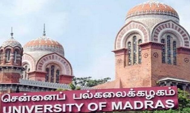 Job Recruitment for Madras University – 2022