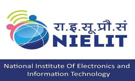 Job Recruitment for National Institute of Electronics and Information Technology(NIELIT) – 2022
