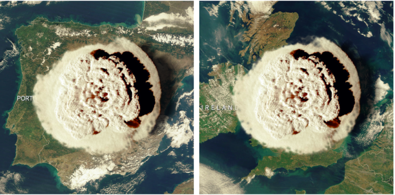 Tonga volcanic eruption is the biggest ever witnessed in satellite era