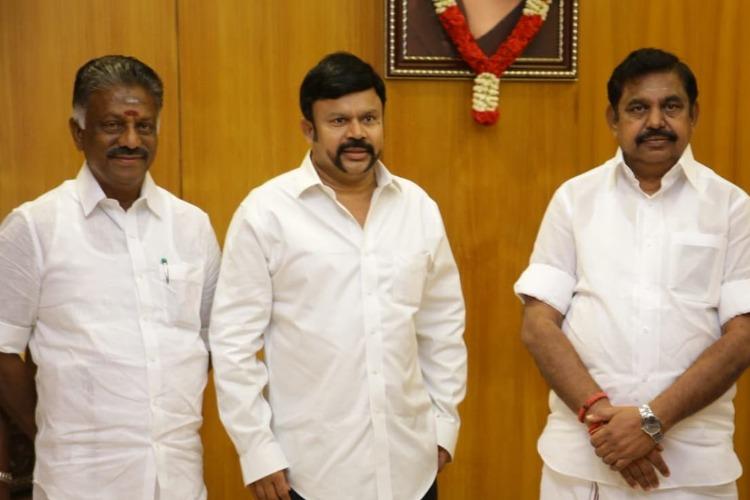Former ADMK MP Palanisamy not given up and continues  fight against  EPS and OPS