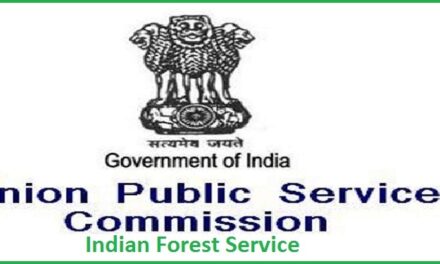 Job Recruitment for UPSC  Indian Forest Service – 2022