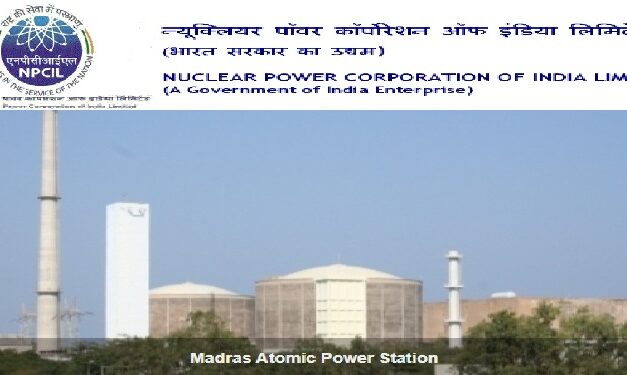 Job Recruitment for NPCIL – 2022