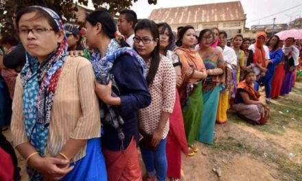 Manipur border State  goes two phase poll on 28 Feb and March 5￼