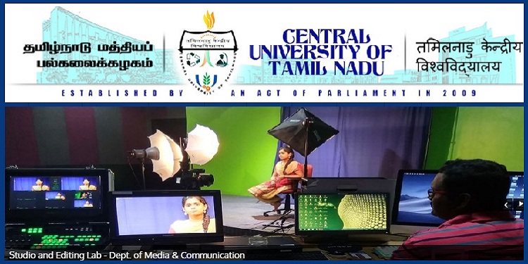 Job Recruitment for Central University of Tamil Nadu – 2022