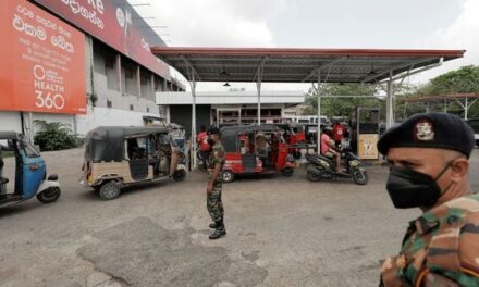 Srilanka slips in to economy turmoil army deployed at gas stations