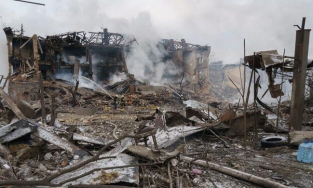 Russia  Shelling cause massive destruction in airport Dnipro 