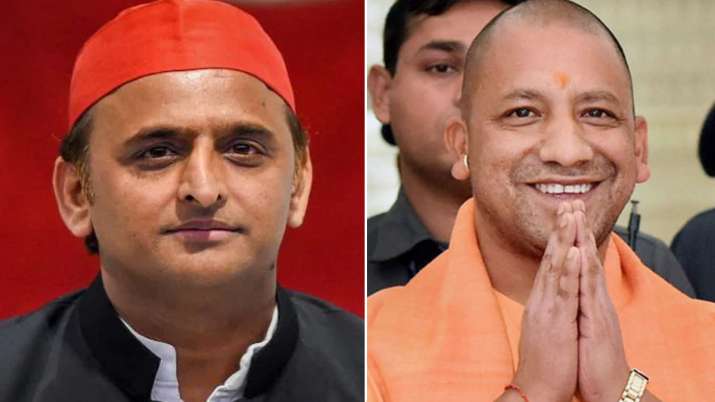 Akhilesh gained 14% drastically but  yogi  grins victorious