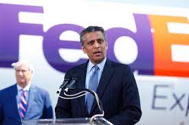 Kerala  origin Raj to become  CEO of  logistics giant  FedEx