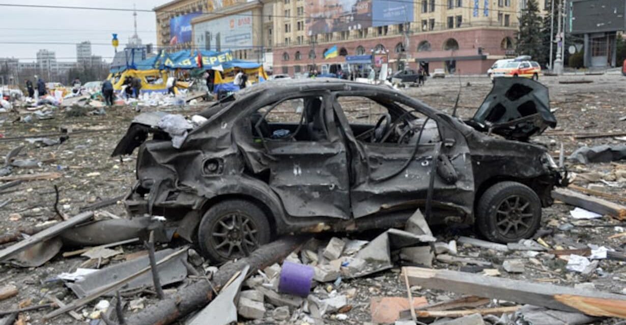 Second  biggest city of Ukraine engulfed by Russia army 