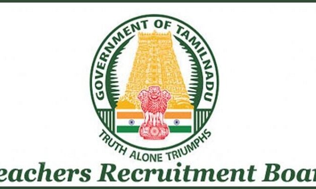 Job Recruitment for Teachers Recruitment Board(TRB)