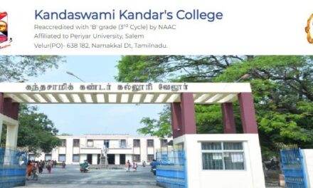 Job Recruitment for Kandaswami Kandars College (KKC)- 2022