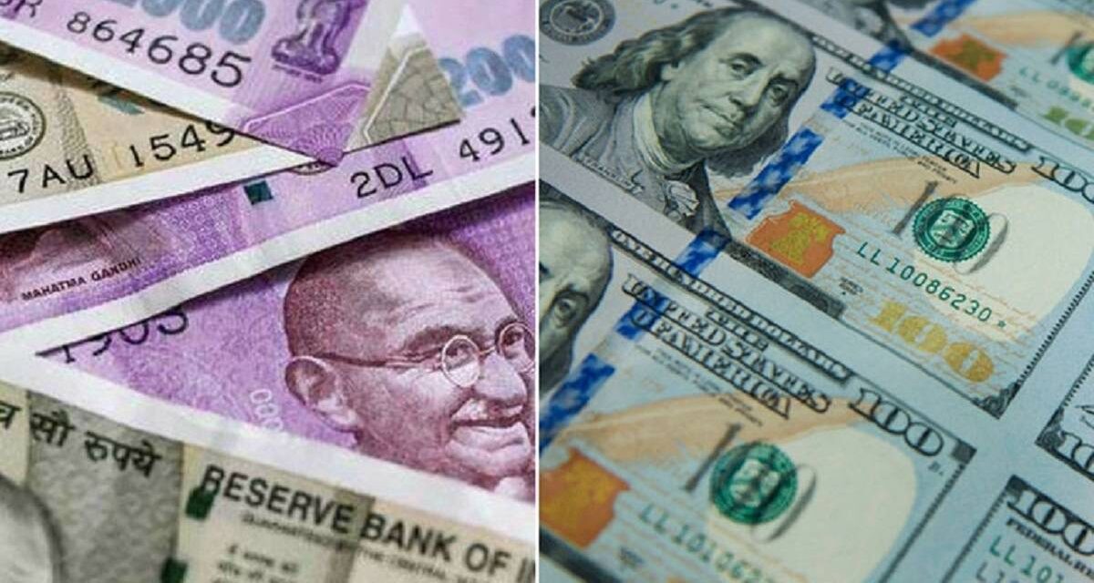 Rupee reaches all-time low of 77.42 / $ amidst dip in Forex reserves 