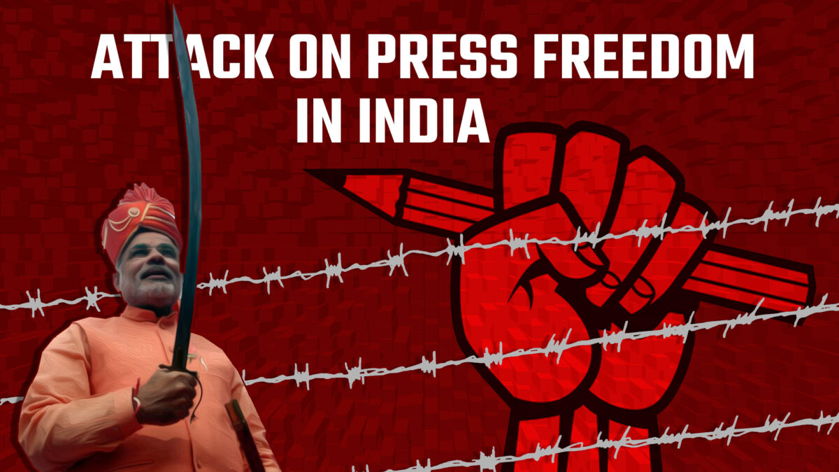 Attack on Press Freedom in India splco